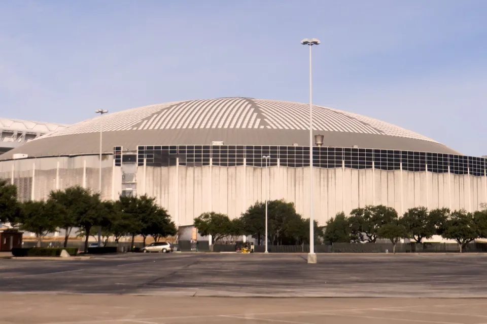 Domed stadium in Houston, Texas